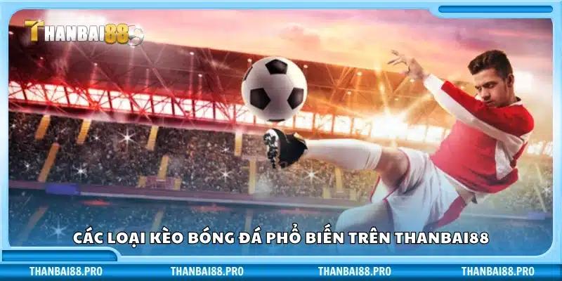 Những dạng kèo bóng đá thường gặp tại Thanbai88