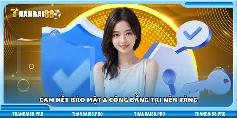 Cam kết bảo mật & công bằng tại nền tảng