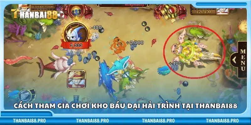 Các bước tham gia game kho báu đại hải trình